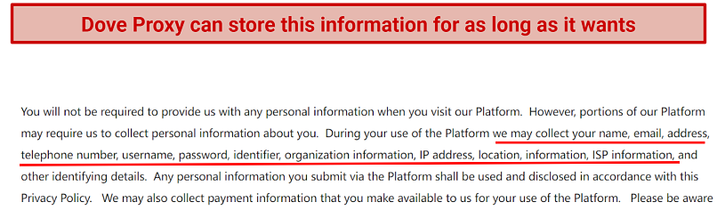 Privacy — Logs a Ton of Your Data